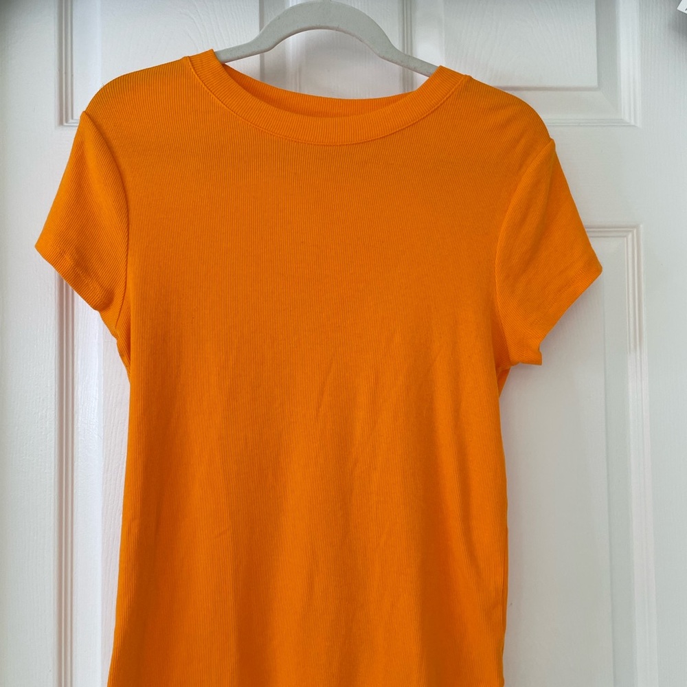 a new day Orange Short Sleeve Tee